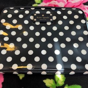 Kate Spade patten leather zip case.